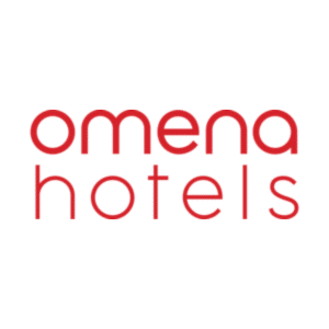 Omena Hotels logo.